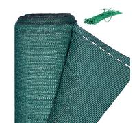 Relaxdays, vert Brise-vue, Paravent pour les clôtures et rambardes, Tissu HDPE, Anti-UV, 1,5 x 50 mètres, Meter
