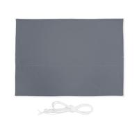relaxdays Voile d'ombrage gris rectangulaire