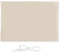 relaxdays Voile d'ombrage rectangulaire beige 3,0 x 4,0 m