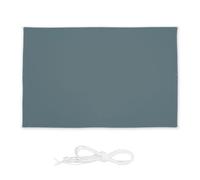 Relaxdays Voile d'ombrage rectangulaire gris