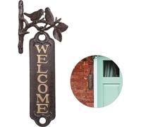 relaxdays Welcome Panneau oiseaux