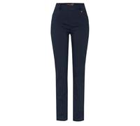 Relaxed by Toni Pantalon à enfiler « Alice » pour femme avec taille très confortable, bleu foncé, 22 Slim