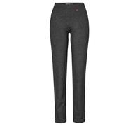 Relaxed by Toni Pantalon à enfiler pour femme « Alice » en tweed, Anthra | 089, 50/mince