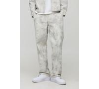Relaxed Fit Embroidered Stretch Trousers homme - pierre - 34, pierre
