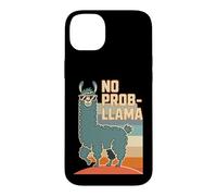 Relaxed Llama Lunettes de Soleil Vintage Sunset Stripes Coque pour iPhone 14 Plus