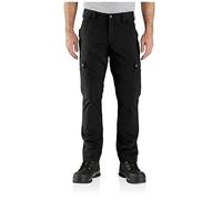 Relaxed Ripstop Cargo Work Pantalon, Noir, Taille 36 Pour Hommes