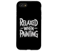 Relaxed When Painting Thérapie Artistique paisible Coque pour iPhone SE (2020) / 7/8