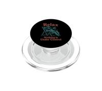 Relaxez Nothing is Under Control Paresseux Humour drôle Overthinker PopSockets PopGrip pour MagSafe