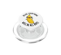 Relaxez Tout Sera mûr Jeu de Mots aux Fruits drôle PopSockets PopGrip pour MagSafe