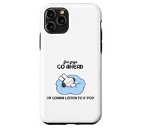 Relaxez-Vous, Allez-y, Je Vais écouter K-Pop Bunny Coque pour iPhone 11 Pro