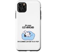 Relaxez-Vous, Allez-y, Je Vais écouter K-Pop Bunny Coque pour iPhone 11 Pro Max