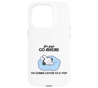 Relaxez-Vous, Allez-y, Je Vais écouter K-Pop Bunny Coque pour iPhone 15 Pro
