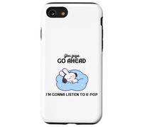 Relaxez-Vous, Allez-y, Je Vais écouter K-Pop Bunny Coque pour iPhone SE (2020) / 7/8