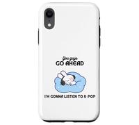 Relaxez-Vous, Allez-y, Je Vais écouter K-Pop Bunny Coque pour iPhone XR