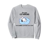 Relaxez-Vous, Allez-y, Je Vais écouter K-Pop Bunny Sweatshirt