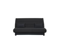 RELAXIMA - Banquette convertible Clic clac CECILIA, couchage 130 x 190, rangement intégré, pearl noir