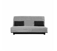RELAXIMA - Banquette convertible Clic Clac NOE, couchage 130 x 190, rangement intégré, cape gris