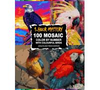 Relaxing 1-Hour Journeys: Color by Number Mystery Animal Portraits