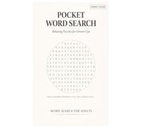 Relaxing and Easy Word Puzzles - Compact Edition: Simple Word Search Puzzles with Clean Grids in a Handy Pocket-Size Book