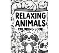 Relaxing Animals: Coloring Book