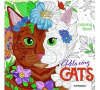 Relaxing Cats Coloring Book