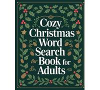 Relaxing Christmas Holiday Word Search for Adults: Big Print Word Game to Spark Joy and Ease Your Mind