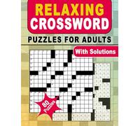 Relaxing Crossword Puzzles for Adults: Unwind and Enjoy Soothing Word Games
