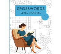 Relaxing Crosswords With Missing Letters For Children And Adults Level Normal: Brain-stirring puzzles to solve with the whole family