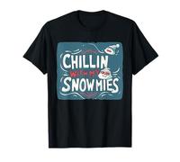 Relaxing with My Snowmies : Un Graphique d'hiver Cool T-Shirt