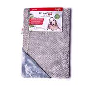 RelaxoPet Cosy, Couverture Multi-Couches pour Chiens et Chats avec Coffre-Fort parfumé, Couverture pour Chiens et Chats, 65 x 95 cm