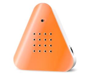 RELAXOUND Original Lakesidebox « Orange » - Boîte à sons naturels moderne - Atmo relaxant des lacs forestiers - Détecteur de mouvement avec son - Sons naturels Soundbox