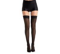 Relaxsan Basic 870 (Noir 4/XL) bas autofixants de maintien 140 Den compression graduée moyenne