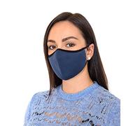 Relaxsan UNIMA [Bleu Garda] - Bande bouche nez très léger filé Dryarn et argent X-Static lavable et réutilisable