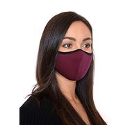 Relaxsan UNIMA [Bordeaux] - Bande bouche nez très léger filé Dryarn et argent X-Static lavable et réutilisable