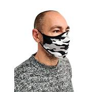 Relaxsan UNIMA [CAMO] - Bande bouche nez très léger filé Dryarn et argent X-Static lavable et réutilisable