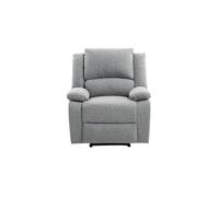 RELAXXO - Fauteuil Relaxation 1 place LEO en Tissu - Gris clair