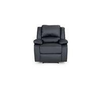 RELAXXO - Fauteuil Relaxation 1 place Simili cuir LEO - Noir
