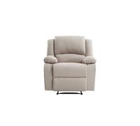 RELAXXO - Fauteuil Relaxation manuel LEO en Tissu - Beige