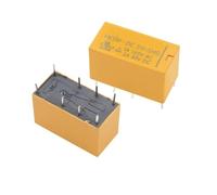 Relay HK19F-DC3V-SHG HK19F-DC5V-SHG HK19F-DC12V-SHG HK19F-DC24V-SHG HK19F-DC24V-SHG HK19F 3V 5V 9V 12V 24V 8PIN 2A Relays(5PCS,5V HK19F-DC5V-SHG)