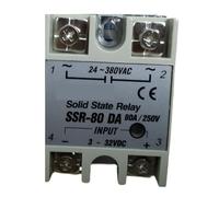 Relay Single-Phase AC Solid State Relay SSR-80DA Load 80A(SSR-80DAH) Industrial Electrical Relays