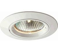 Relco Spot encastrable basse tension pour halogène KLS 12 V blanc rigide G5.3