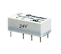 RELE 24 Vcc 2 CIRCUITS CONMUITÉS 2 A SUBMINIATURE TYPE DIL 20,3 x 11,40 x 10,1 mm FINDER 30.22.7.024.0010