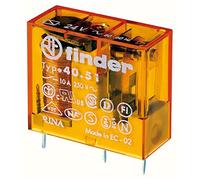 Rele' de puissance, 24 Vdc, SPDT, 10 A, trou traversant (THT), série 40.51 - Finder