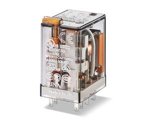 Relè industriale 2 contatti 10A Finder 553282300040
