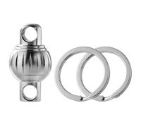 Release Rapide Pivotant Keychain Anneaux Rotatifs Boulette Trèfle Détachable Outil Extérieur pour Hommes Femmes Course Voiture