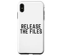 Release The Files Coque pour iPhone XS Max