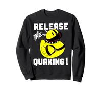 Release The Quacking. Canard en Caoutchouc Rock n Roll Daddy Sweatshirt