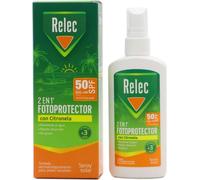 Relec Photoprotector 2 In 1 Citronella Spray Spf50 100 ml