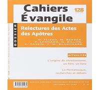 Relectures des Actes des apôtres (CE 128)