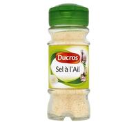 Relevez vos plats avec le sel à l'ail DUC. 80g, l'assaisonnement idéal pour vos recettes gourmandes- Lot De 4